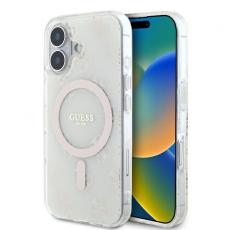 Guess - Guess iPhone 16 Plus Mobilskal MagSafe IML 4G - Vit