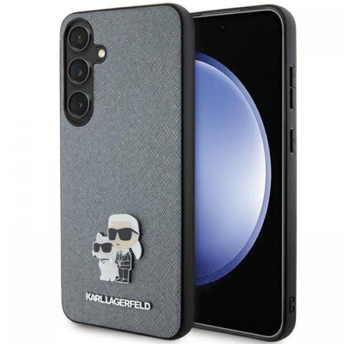 KARL LAGERFELD - Karl Lagerfeld Galaxy S24 Plus Mobilskal Saffiano Metal Pin