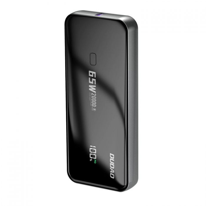 Dudao - Dudao Powerbank K65 20000mAh 65W - Svart