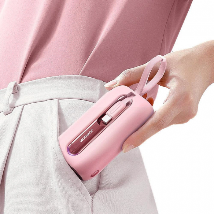 Joyroom - Joyroom Mini Powerbank 10000mAh 22.5W Colorful Series - Rosa