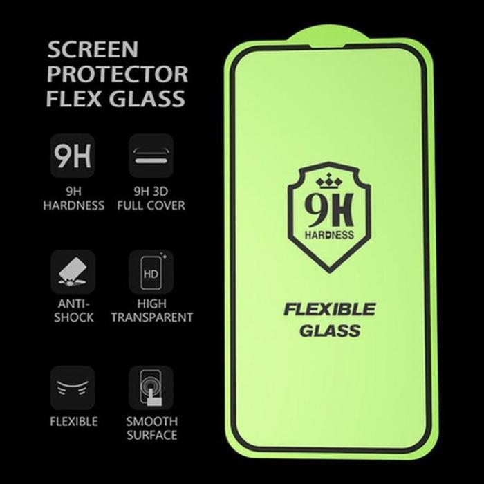 Bestsuit - Bestsuit iPhone 16 Pro Flexibel Hybrid Glas 5D Full Glue