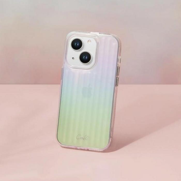 UNIQ - UNIQ iPhone 14 Plus Skal Coehl Linear - Iridescent