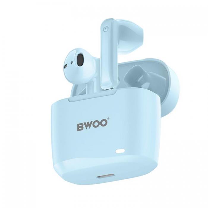 BWOO - BWOO TWS In-Ear Hrlurar Trdlsa Bluetooth BW94 - Bl