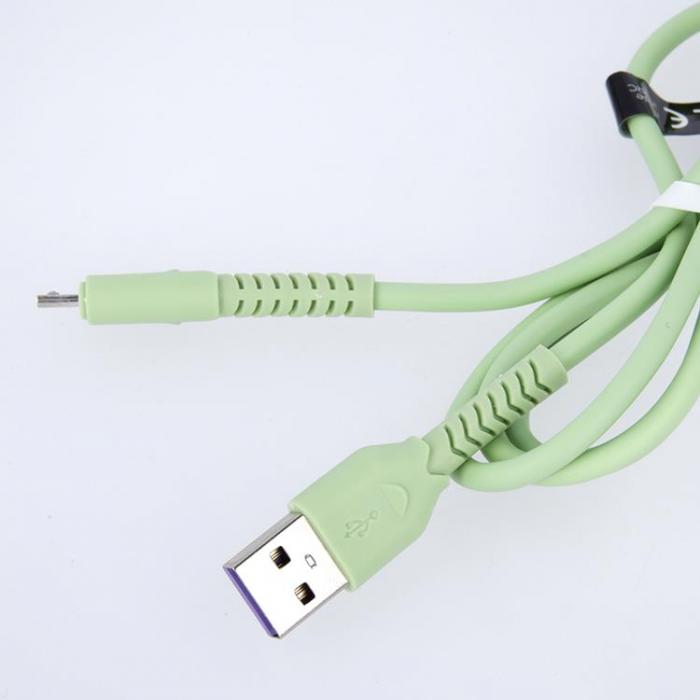 Maxlife - Maxlife Kabel USB till micro-USB 1m 3A - Grn