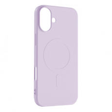 A-One Brand - iPhone 16 Mobilskal Magsafe Liquid Silikon - Lavender