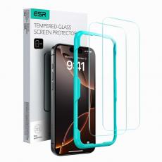 ESR - ESR [2-Pack] iPhone 16 Pro Härdat Glas Skärmskydd - Clear