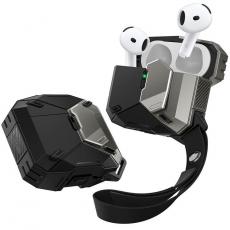 Tech-Protect - Tech-Protect Airpods 4 Skal Matrix - Svart