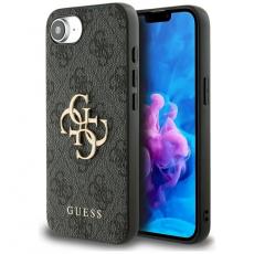 Guess - Guess iPhone 16e Mobilskal 4G Big Logo - Svart