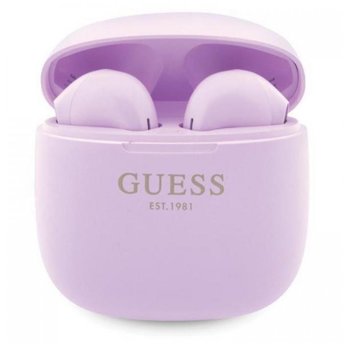 Guess - Guess TWS EST Logo Bluetooth In-Ear Hrlurar+Dockingsstation