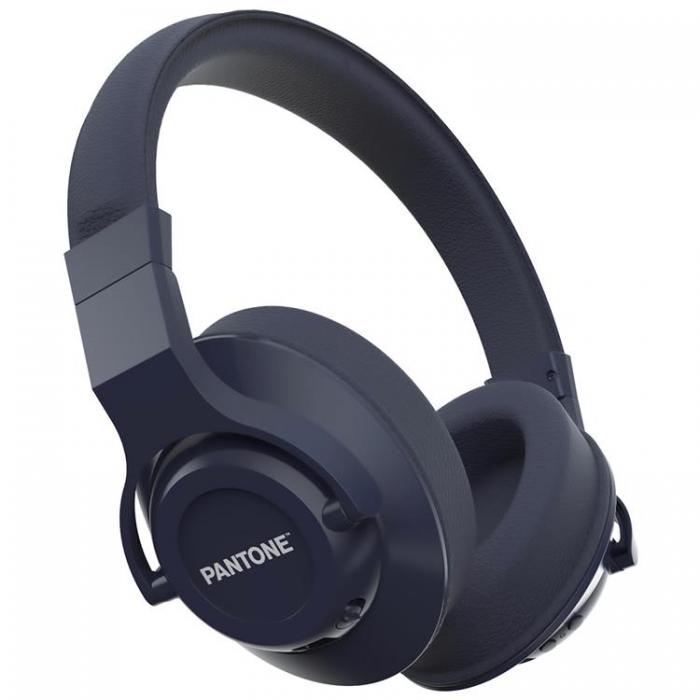 PANTONE - PANTONE Trdlsa Hrlurar ANC Bluetooth - Blue