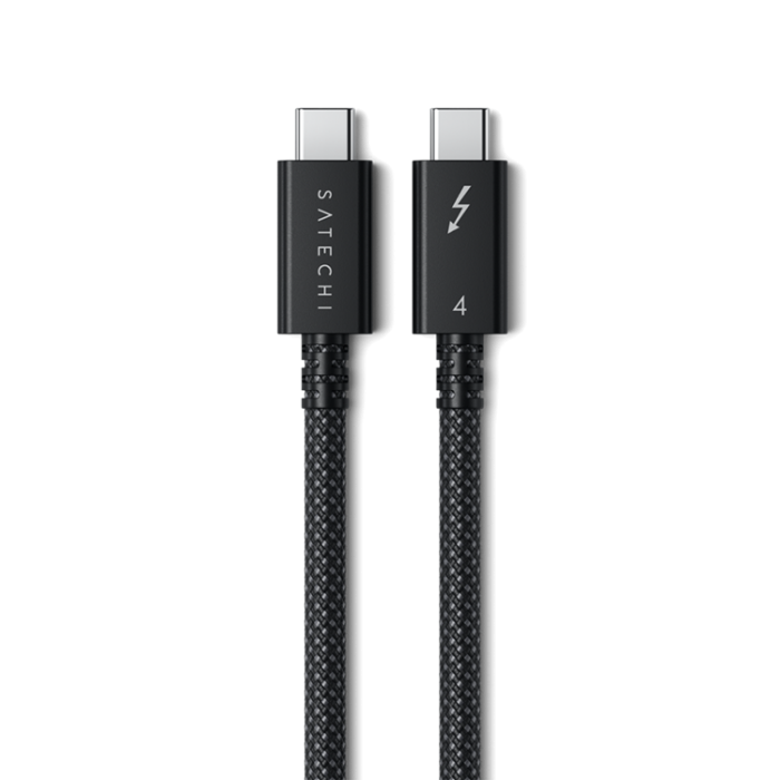 Satechi - Satechi USB-C till USB-C Kablar Thunderbold (1m) - Svart