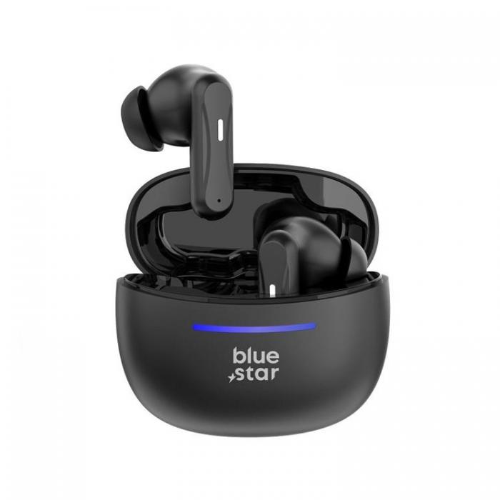 Blue Star - Blue Star Trdlsa In-Ear Hrlurar TWS BK44 - Svart