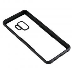 GEAR - GEAR Mobilskal med Tempererat Glas Svart Samsung S9
