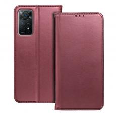 OEM - Xiaomi Redmi 9A Plånboksfodral Smart Magneto - Bourgogne