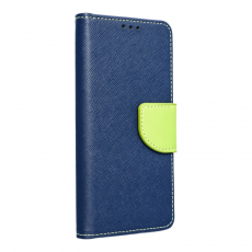 A-One Brand - Xiaomi Redmi Note 14 4G Plånboksfodral Fancy - Navy/Lime