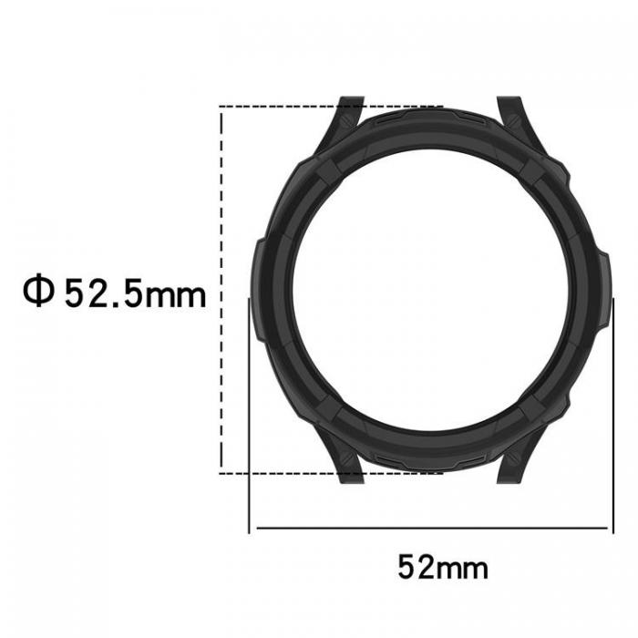 A-One Brand - Galaxy Watch 6 Classic (43mm) Skal TPU med Bezel Ring - Svart