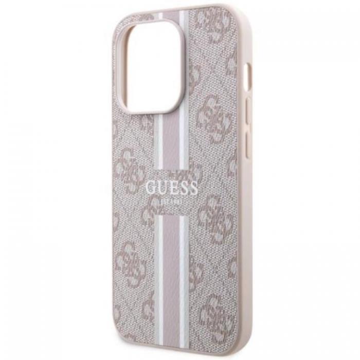 Guess - Guess iPhone 14 Pro Max Mobilskal MagSafe Printed Stripes