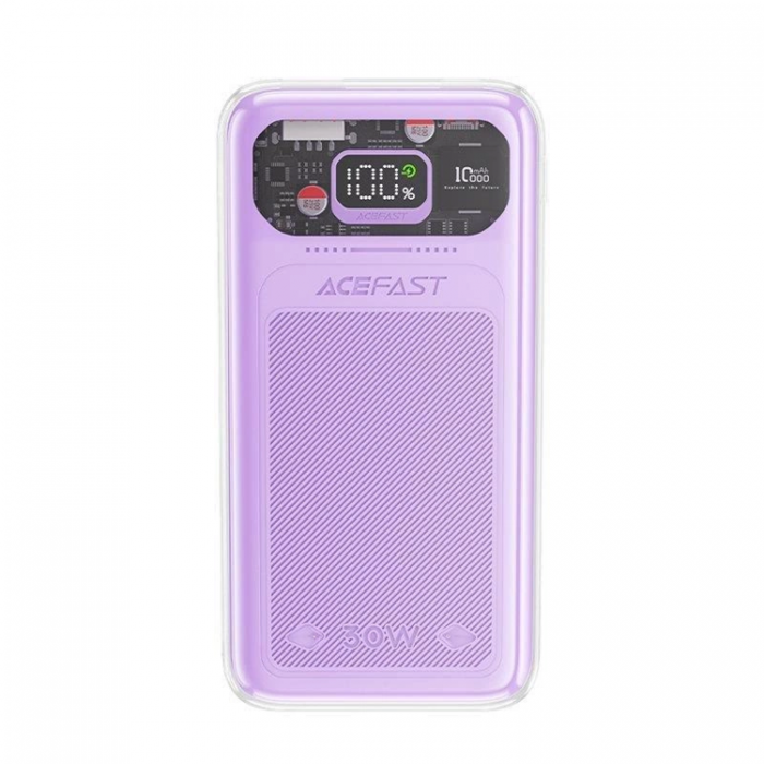 Acefast - Acefast Powerbank 10000mAh 30W Sparkling Series M1 - Lila