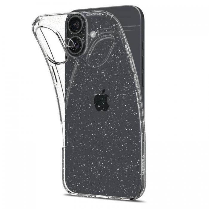 Spigen - Spigen iPhone 16 Mobilskal Liquid Crystal - Glitter Crystal