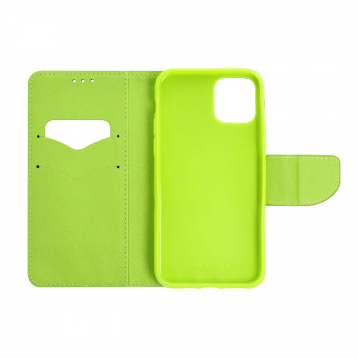 A-One Brand - Xiaomi Redmi 14C Plnboksfodral Fancy - Marinbl lime