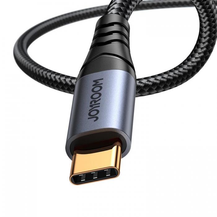 Joyroom - Joyroom USB-C Ljud Kabel AUX 3.5 mm minijack 1.2m - Svart