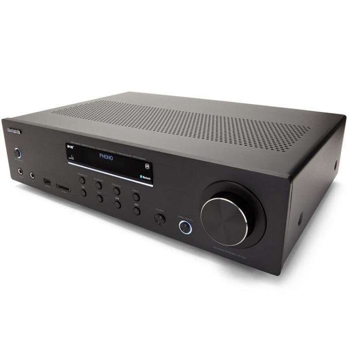 AIWA - Aiwa Stereo-receiver med Bluetooth 2 x 100 Watt RMS @4Ohm