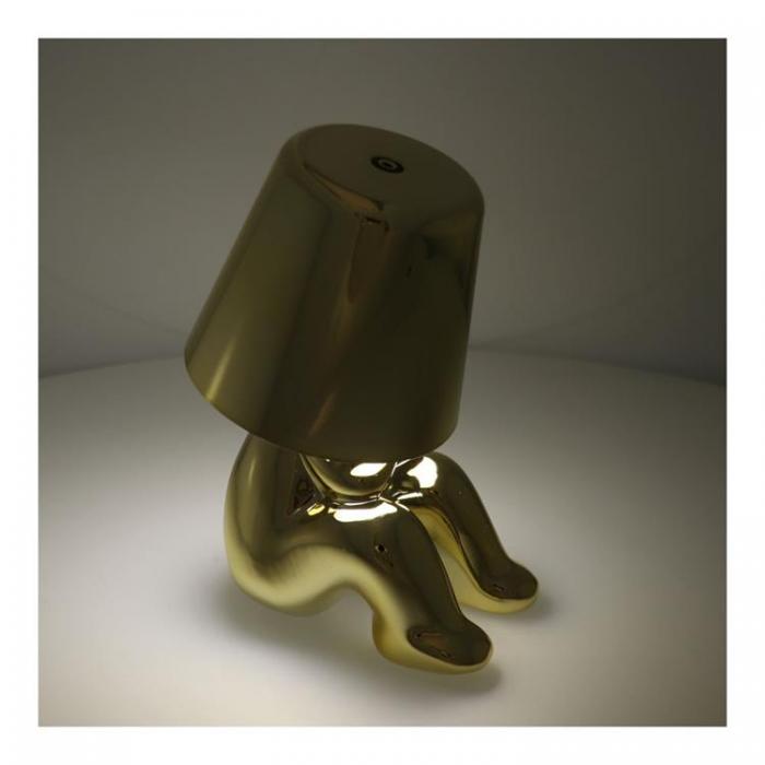 A-One Brand - Bordslampa Vid Sngen GOLD MAN Seat (model 4) MLTL