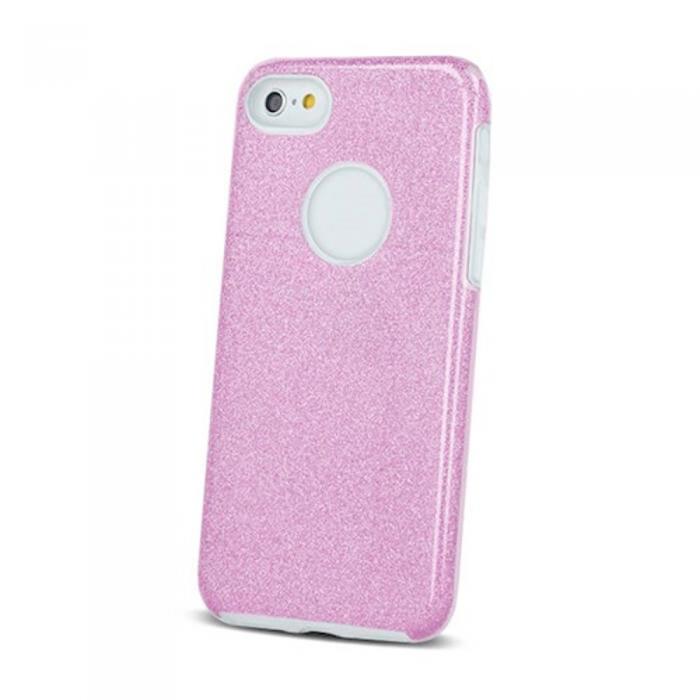 OEM - Glitter 3-i-1 Skal fr Samsung Galaxy S22 rosa