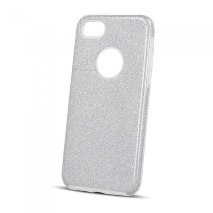 OEM - Glitter Skal fr iPhone 15 Pro Silverfrgad