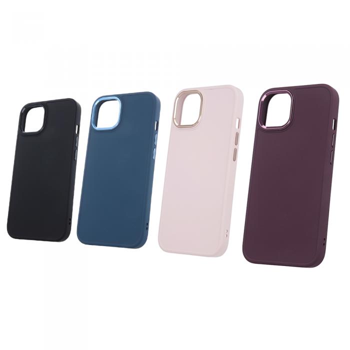 OEM - Satin Skal iPhone 14 Plus Mrkbl Skyddande Elegant