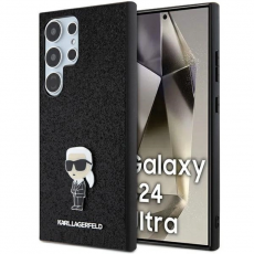 KARL LAGERFELD - KARL LAGERFELD Galaxy S24 Ultra Mobilskal Fixed Glitter Ikonik