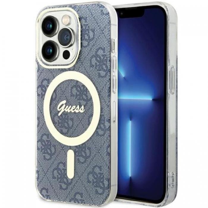 Guess - Guess iPhone 15 Pro Max Mobilskal Magsafe IML - Bl