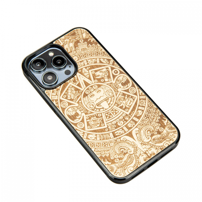 Bewood - Bewood iPhone 15 Pro Max Mobilskal Aztec Calendar Aniegre