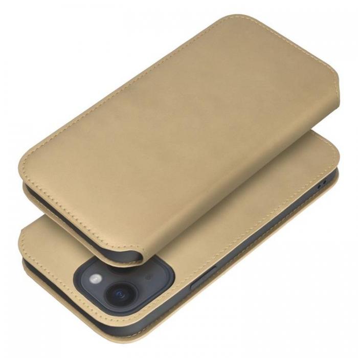 A-One Brand - Galaxy S25 Ultra Plnboksfodral Dual Pocket - Guld