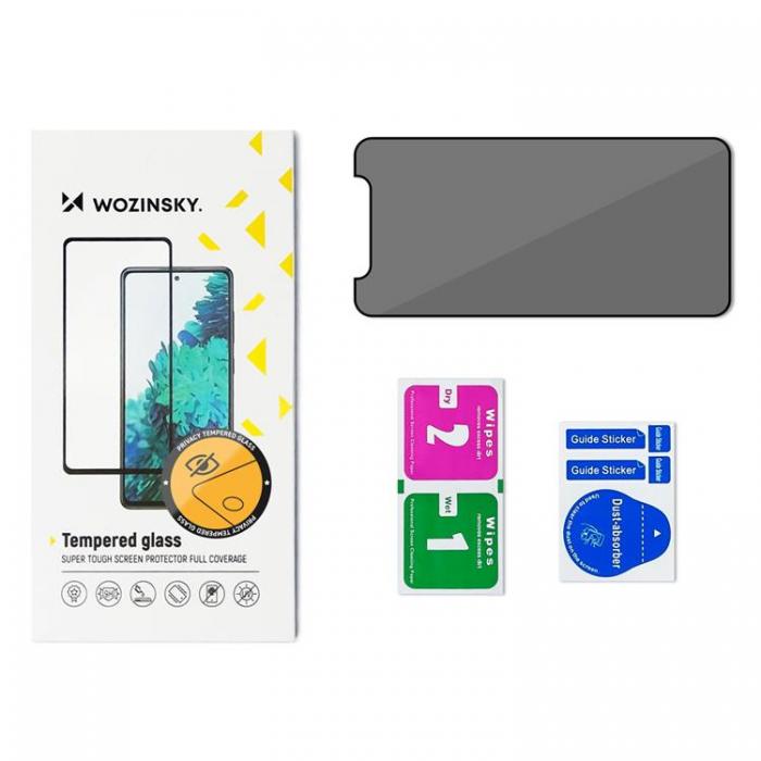 Wozinsky - Wozinsky iPhone 15 Skrmskydd i Hrdat Glas Privacy