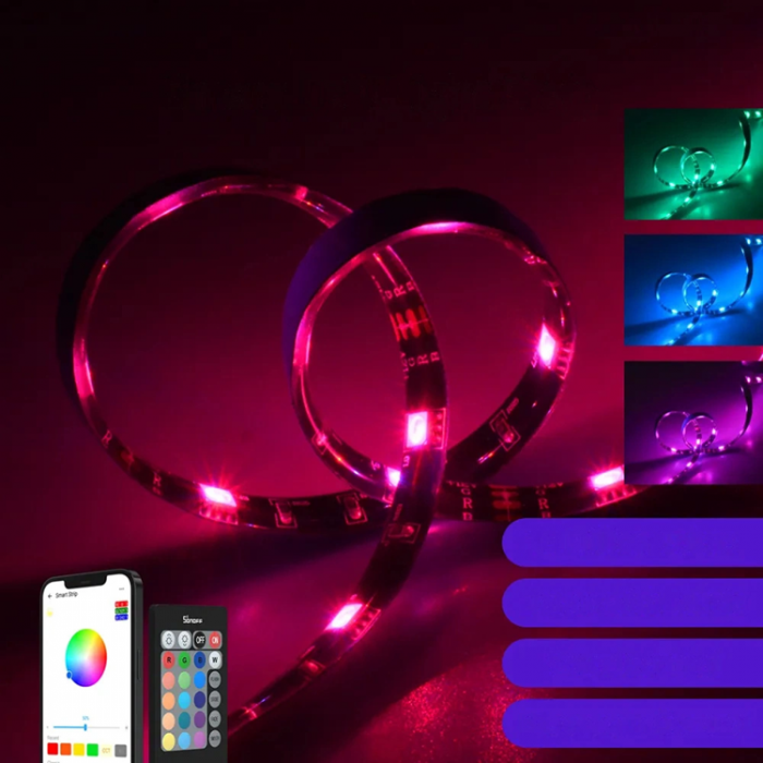 Sonoff - Sonoff L2 LED Strip Wifi Fjrrkontroll RGB 5m