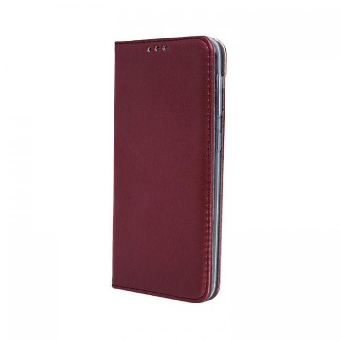 A-One Brand - iPhone 16 Plnboksfodral Smart Magnetisk - Burgundy