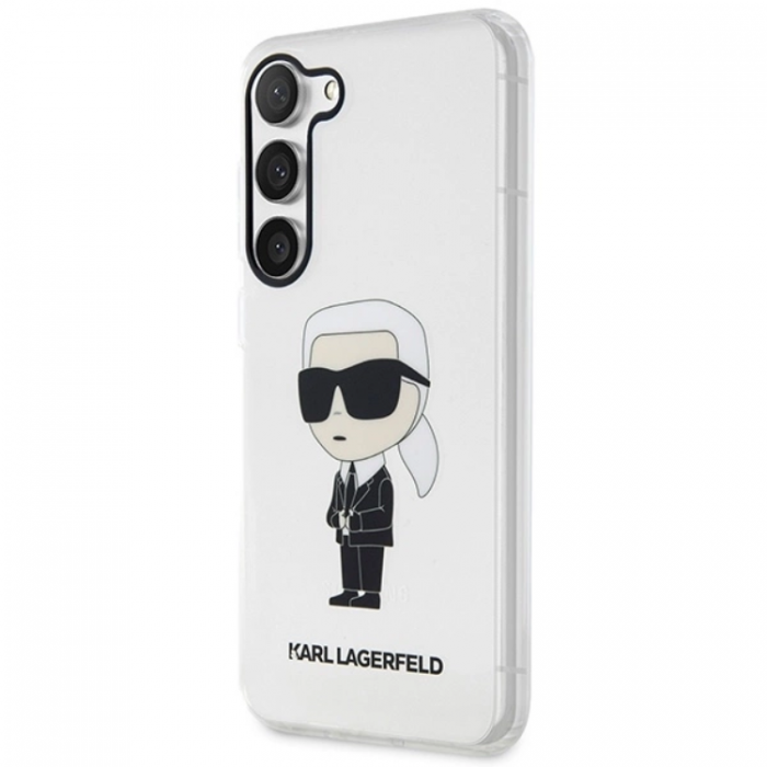 KARL LAGERFELD - Karl Lagerfeld Galaxy S23 Mobilskal Ikonik - Clear