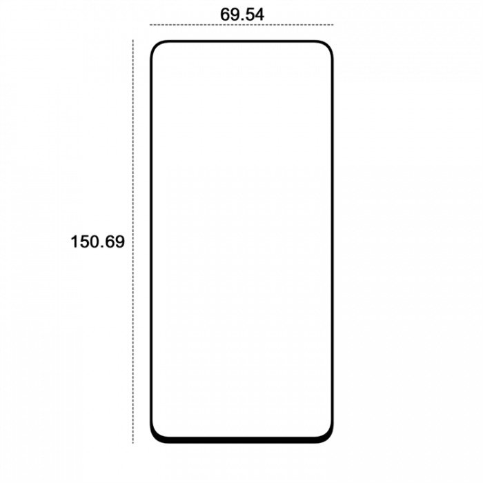 Etteri - Etteri Galaxy S21 FE Hrdat Glas Skrmskydd 9D - Svart