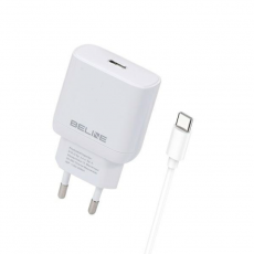 Beline - Beline Väggladdare USB-C Med USB-C Kabel (30W) - Vit