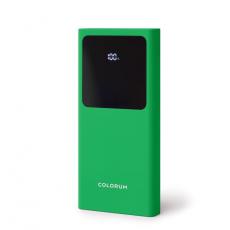 Colorum - Colorum Powerbank 10000mAh 22.5W 1xUSB-C 1xMicro-USB 1xUSB-A - Grön