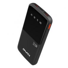 Awei - Awei Powerbank 10000mAh 22.5W - Svart