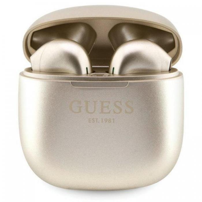 Guess - Guess TWS EST Logo Bluetooth In-Ear Hrlurar+Dockingsstation