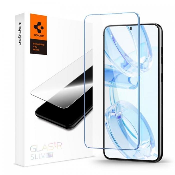 Spigen - Spigen Galaxy S23 Plus Hrdat Glas Skrmskydd TR. Slim - Clear