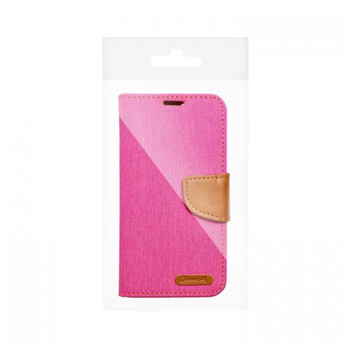 A-One Brand - CANVAS Plnboksfodral Fr Galaxy A34 5G - Rosa