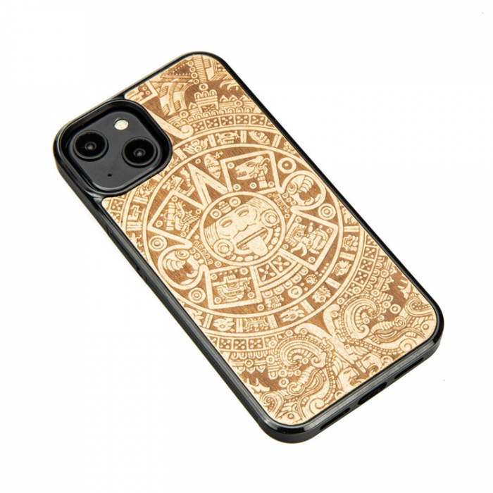 Bewood - Bewood iPhone 15 Mobilskal Aztec Calendar Aniegre