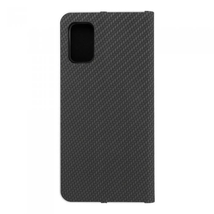 OEM - Galaxy A41 Plnboksfodral Forcell Luna Carbon - Svart