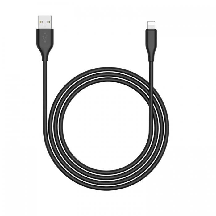 Riversong - Riversong USB-A Till Lightning Kabel 1m 3A Beta 09 - Svart