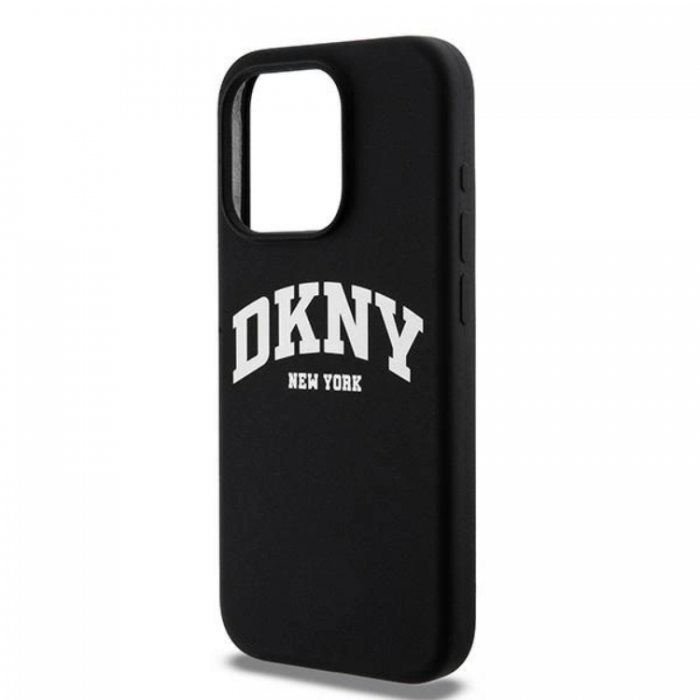 DKNY - DKNY iPhone 13/13 Pro Mobilskal MagSafe Silikon Vit Logo