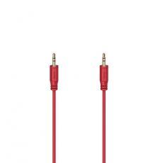 Hama - HAMA Ljud Kabel Flexi-Slim 3.5mm/0.75m - Guld/Röd